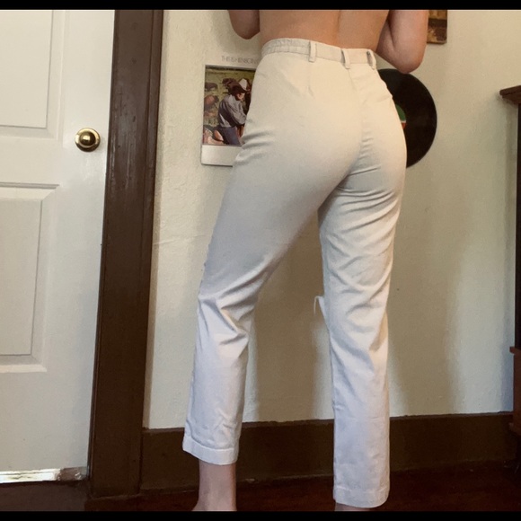 Cabin Creek High Waisted Cream Pants - Picture 2 of 5